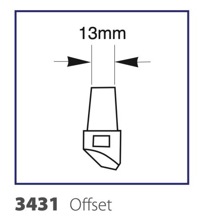 Tecna 3431 Offset Electrode (Pair)