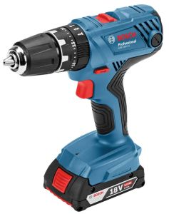 Bosch GSB 18 V-21 18v Combi Drill - 2 Batteries