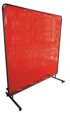 Welding screen amber PVC Hi-Vis 6x6ft