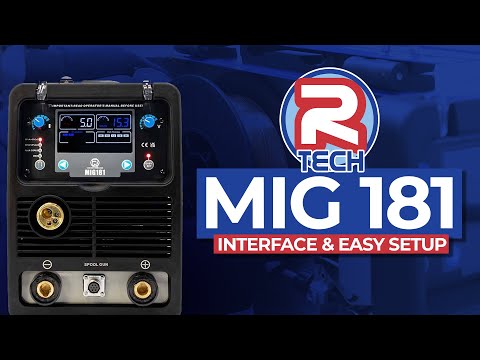 R-Tech Digital MIG 181 - Interface & Easy Setup