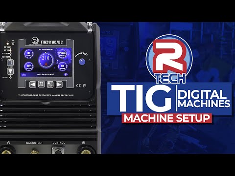 TFT TIG Welder - Machine Setup Guide