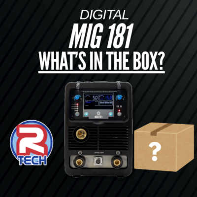 R-Tech Digital MIG 181 Welder - What's in the Box?